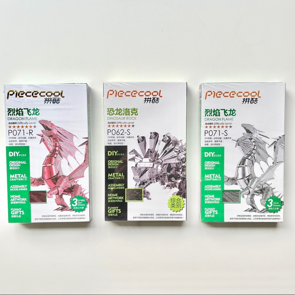 🧩Piececool 3D Animals Puzzle Bundle